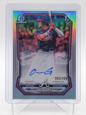 OWEN CAREY 2026 BOWMAN CHROME REFRACTOR 1ST ROOKIE AUTO /499 Q2754