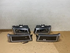 2003 to 2007 Silverado/Avalanche Black Smoke Headlights Signals U2695 PS