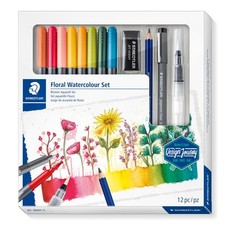 Staedtler 61 3001-1 Design Journey Floral Watercolour Set - Mixed Set Pack of 1