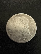 1835 Small Date Small 5 Half Dime VG