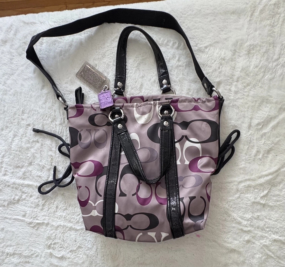 Coach Poppy Tote Purple Bags & Handbags for Women for sale | eBay