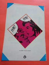 PUBBLICITA 1984 DISCO LP  CASSETTA PFM  ?   PFM ! PREMIATA FORNERIA MARCONI