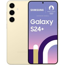 SAMSUNG Galaxy S24+ 5G 256 Go Crème Reconditionné Très bon état