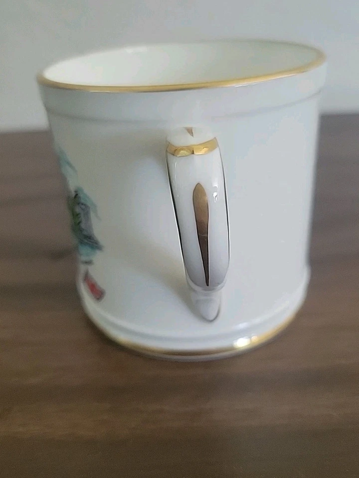 TAZA RECUERDO PORCELANA HUESO VINTAGE PRÍNCIPE DE GALES INVESTIDURA DE HRH 1969 INGLATERRA Foto 3 de 4