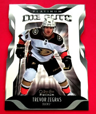 2021-22 TREVOR ZEGRAS Rookie Die Cuts Anaheim Ducks #DC-21 O Pee Chee Platinum