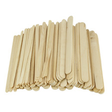 50-500 Holzst&auml;bchen 11cm - Bastelspatel Eisstiele - Birkenholz DIY Holzspatel