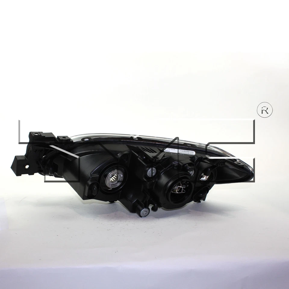 卤素车头灯前灯适用于 04-09 马自达马自达-3 轿车右乘客 — 第 2/2 张图片