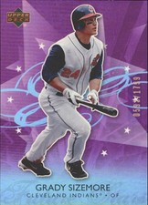 2006 Upper Deck Future Stars Purple #22 Grady Sizemore Card /1799