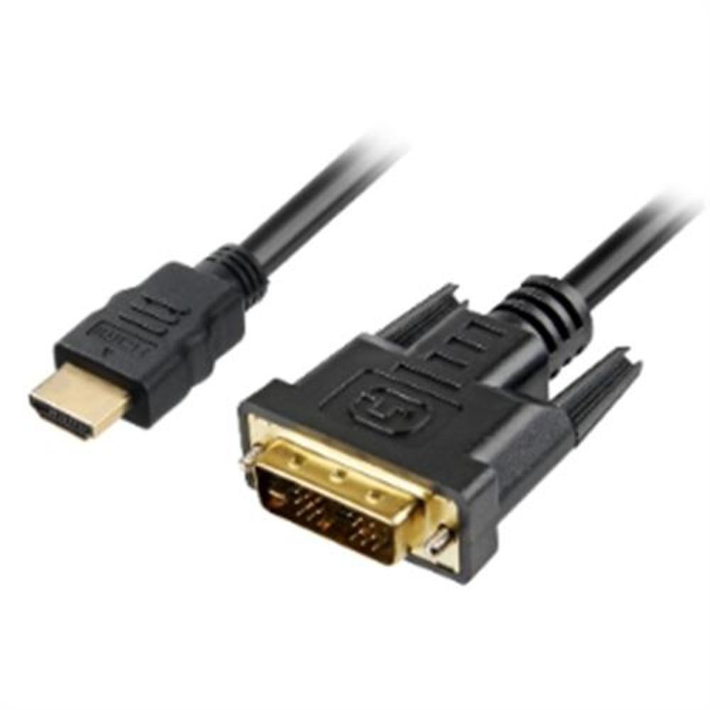 Sharkoon SHA HDMI -- DVI-D (18)   bk 1,0m