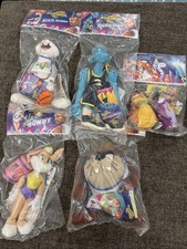 McDonald's 1996 Space Jam Plush Toys Complete Set of 5 New In Packages