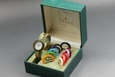 Vintage Gucci Change Bezel 11/12.2 12 Colors Women's Quartz Watch 26mm 1169680