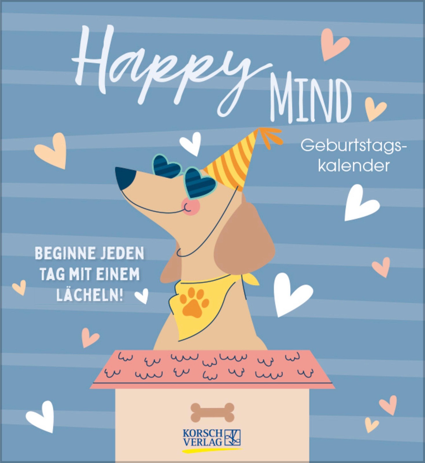 Geburtstagskalender Happy Mind | Verlag Korsch | Immerwährender Planer | 13 S. - Bild 2