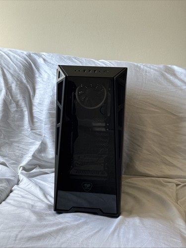 Cougar ATX Mid Tower PC Case Black Tempered Glass - Picture 4 of 4