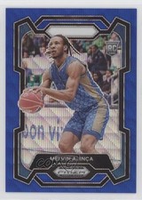 2024-25 Panini Prizm Draft Picks Blue Wave Prizm /249 Melvin Ajinca #48 0nr3