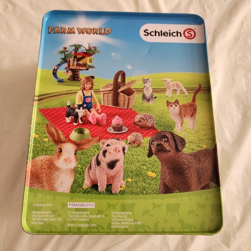 Schleich Farm Worlds Esclusiva Scatola di Latta in Metallo da Collezione - Foto 7 di 11