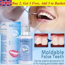 Tooth Repair Granules Temporary Fitting Beads Reusable Moldable False Teeth 30ML