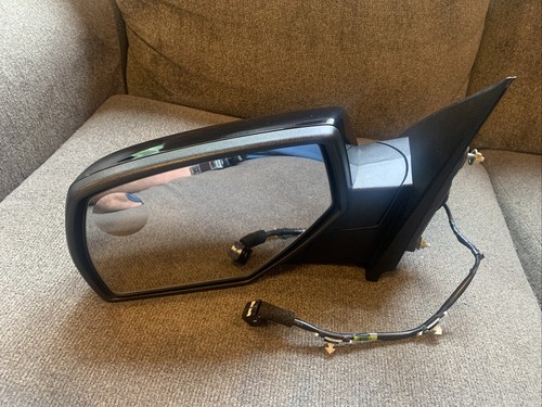 OEM Mirror Fits 2014-2018 Silverado Sierra 2500HD 3500HD Driver Side Gloss black - Picture 3 of 5