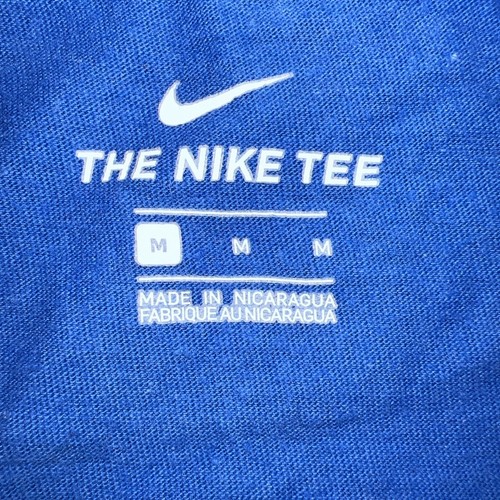 Vtg Women’s Nike Tee UCLA Bruins Cursive Logo Football Shirt Medium Blue NCAA - Picture 3 of 7