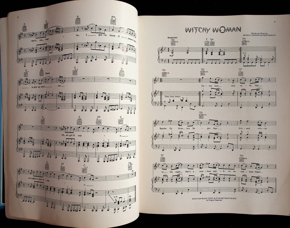 Eagles Their Greatest Hits Guitar Piano Sheet Music Songbook - Image 3 of 4