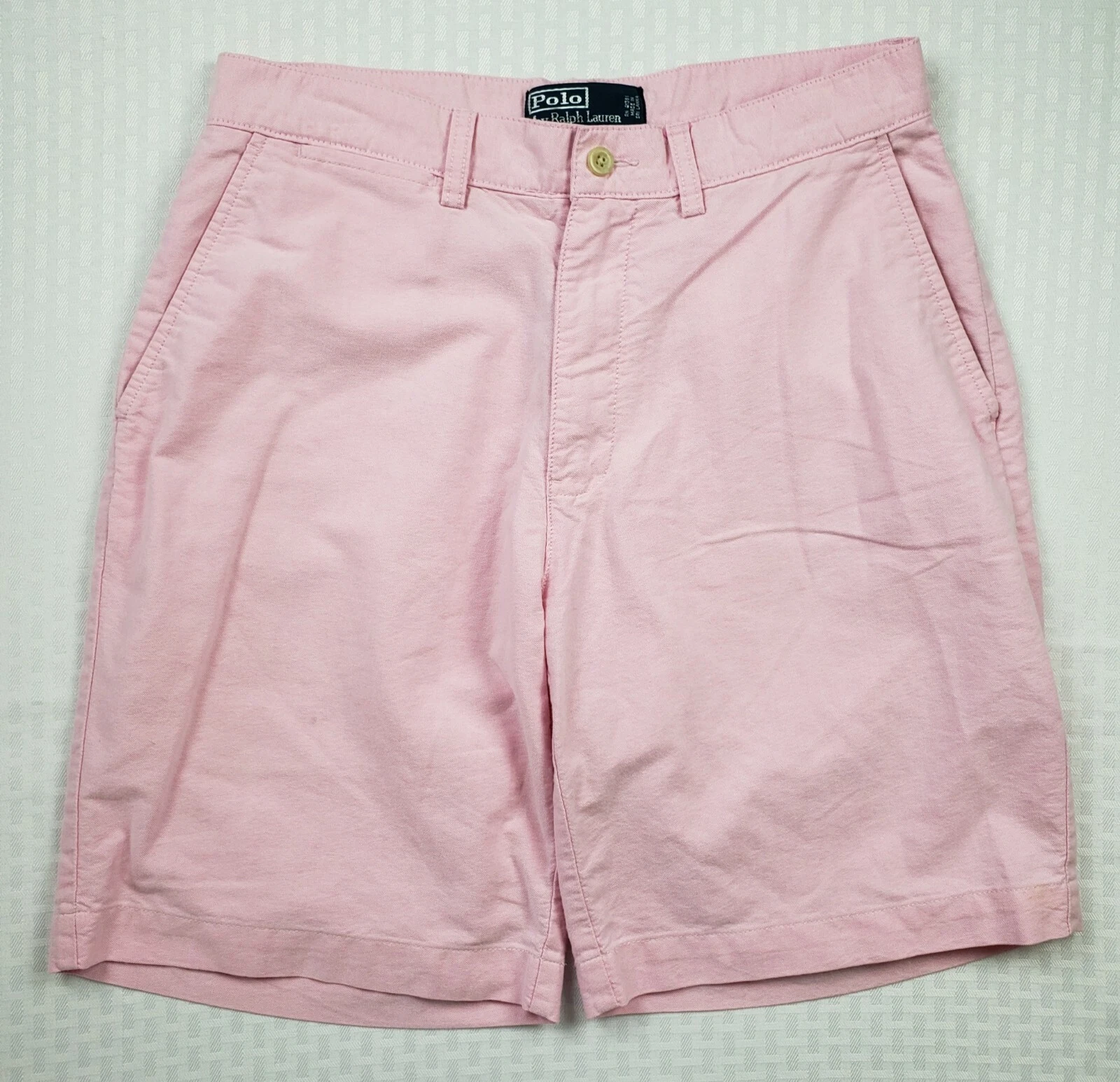 Ralph Lauren Polo Men's Pink Prospect Chino Shorts Size 30