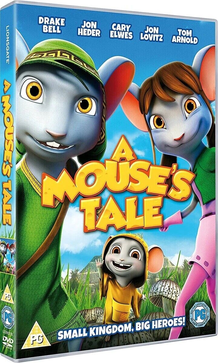 A Mouses Tale DVD (2015) BRAND NEW & SEALED Drake Bell Kids Family Film