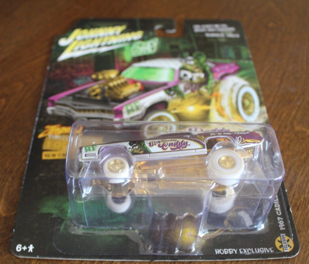 2023 WHITE LIGHTNING RAT FINK 1967 CADILLAC ELDORADO ZINGER Rubber