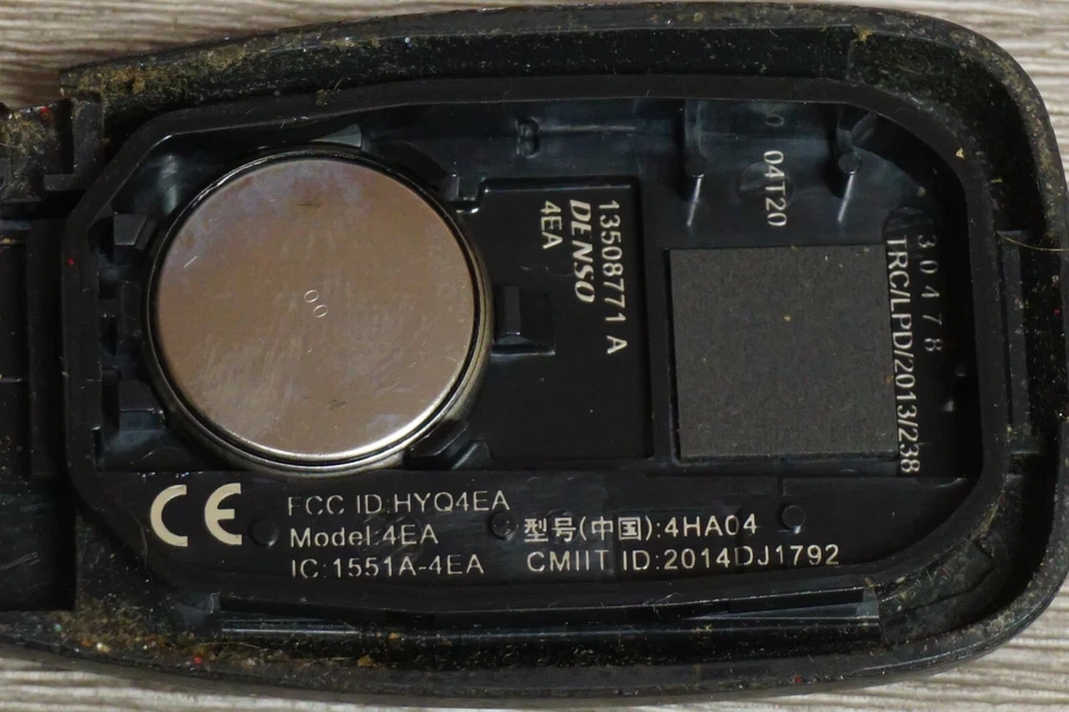 Chevrolet Malibu 2016-2018 1,5 L gasolina 4 botones control remoto inteligente proximidad llavero OEM Foto 4 de 4