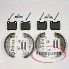 Bremsbeläge Handbremsbacken Zubehör hinten für Opel Omega A