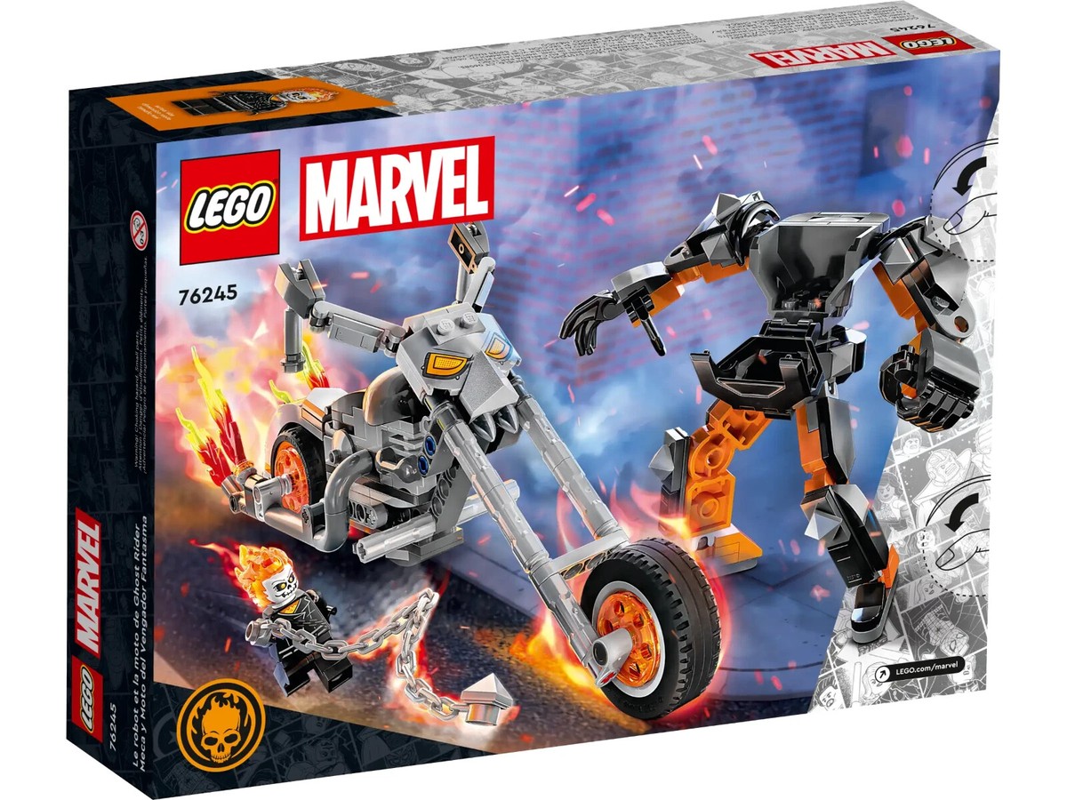 レオン Lego Ghost Rider Mech & Bike 76245 Super Heroes Minifigure