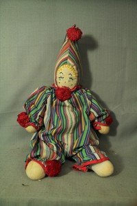 antique jester doll