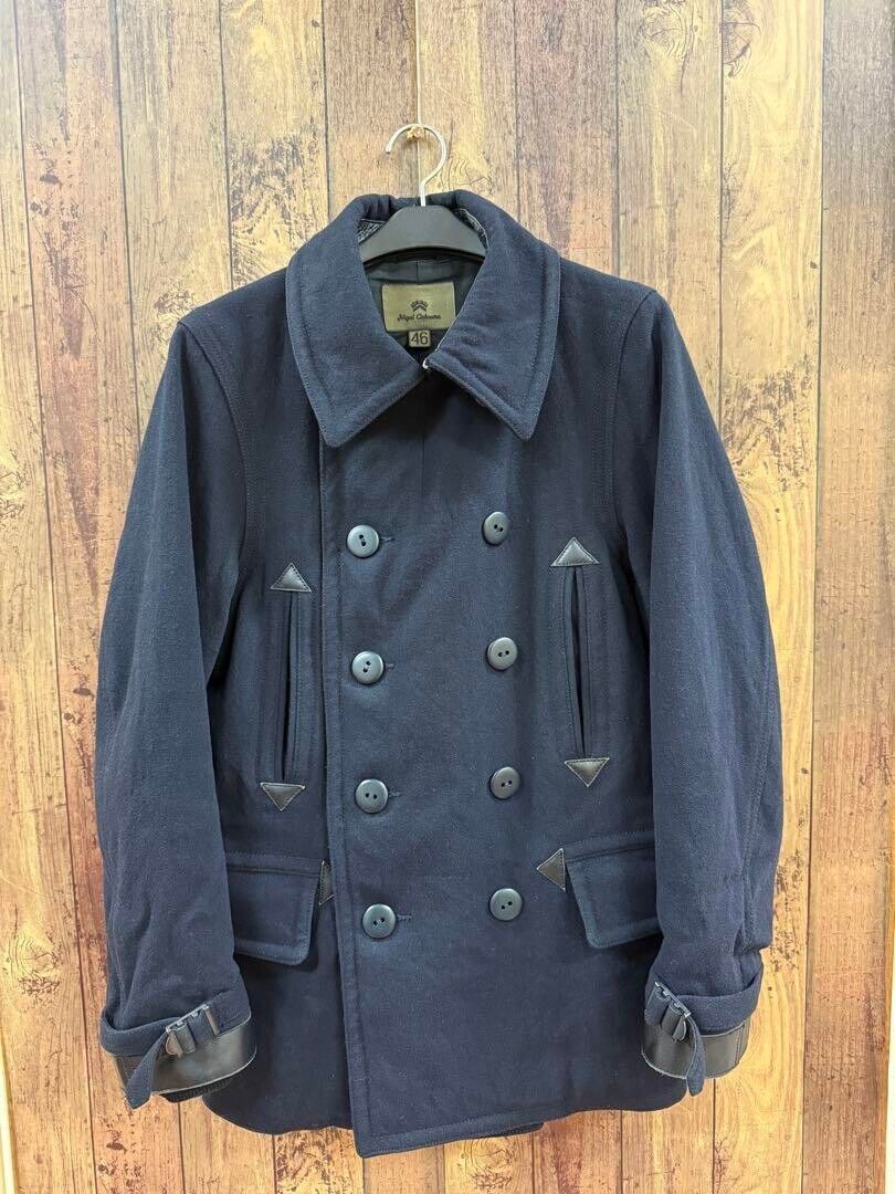Nigel Cabourn MILITARY Pea Coat Jacket Blouson Men Size 46 Nigel Cabourn MILITARY Pea Coat Jacket Blouson Men Size 46