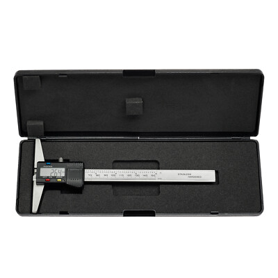 WABECO Tiefenmessschieber 150 mm digital Tiefenmesser Tiefenmaß Messschieber  
