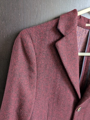 Blazer Scotch and Soda, piccolo, petto 38", rosso scuro, ottime condizioni - Foto 5 di 15