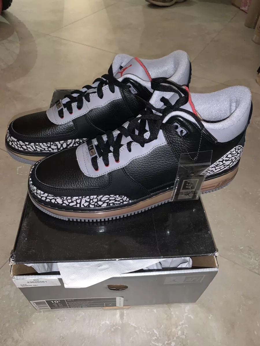 Air Jordan AJF 3 Retro Fusion MJ Basketball Sneakers 323626 061