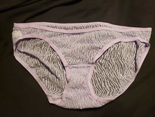 Rare Vintage Purple Stretch Lace Bikini Panties Size 9 Fruit Of The Loom Nylon