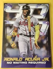 2024 Topps Series 2 RONALD ACUÑA JR. 40/70 Case Hit SSP RAJ-15 Atlanta Braves