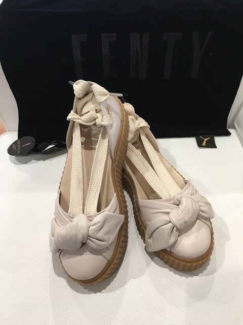 puma fenty sandals grey