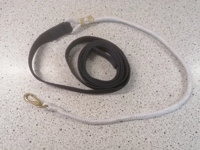 MARKENLOS Lamaleine Führleine Führstrick Bodenarbeit Ausbildung Linda Tellington Jones bl