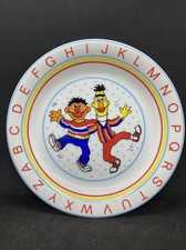 VTG Sesame Street-Bert  Ernie Plate JMP Marketing. Muppets, Inc. 8 1/2  