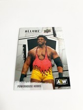 Powerhouse Hobbs 2022 Upper Deck AEW Allure Base Card # 9
