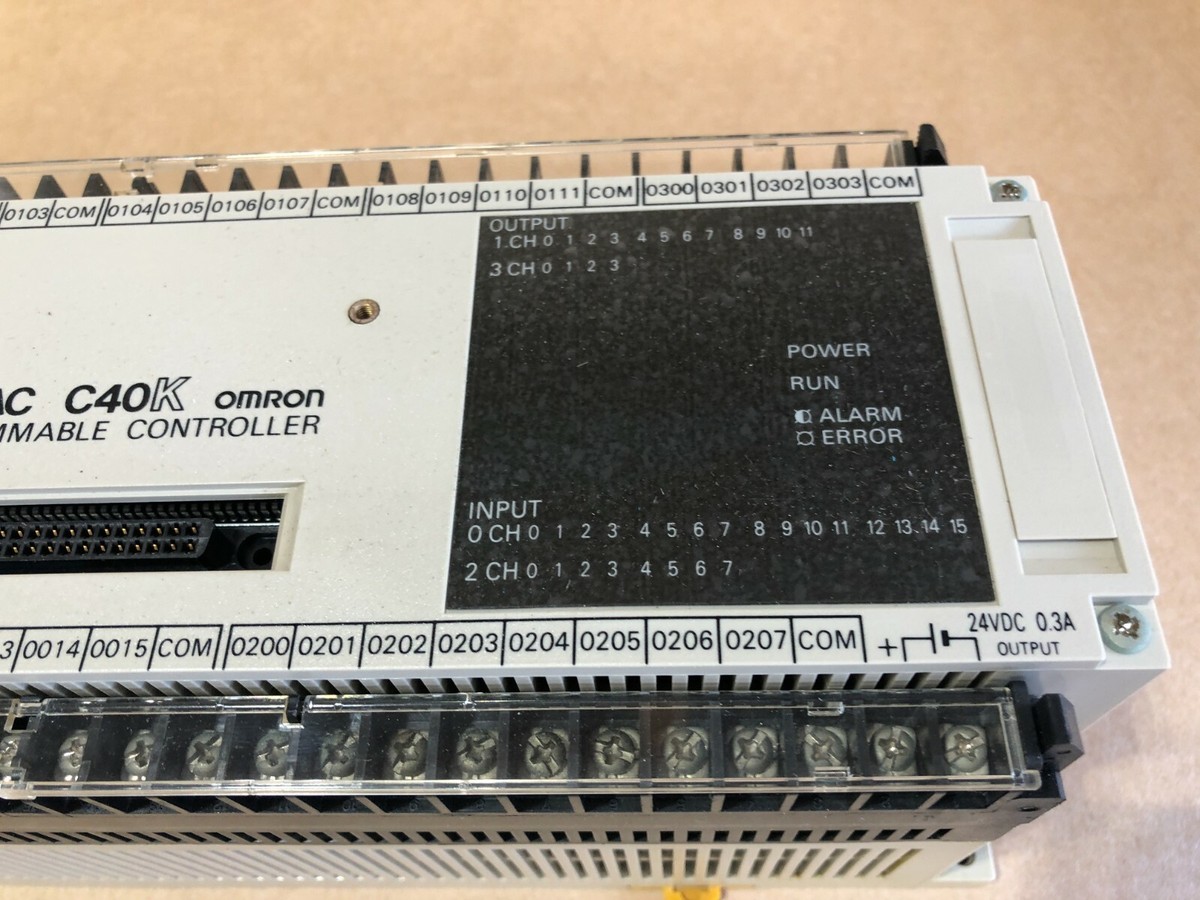 Omron, Sysmac C20K Programmable Controller, C40K-CDS1-A | eBay