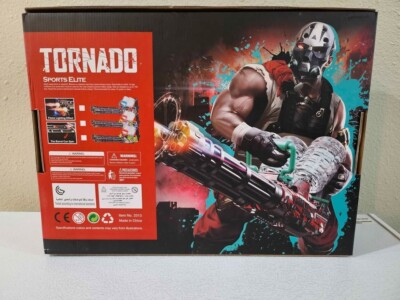 GEL SHOOTER TORNADO DOUBLE BARRELED TOY GEL GATLING