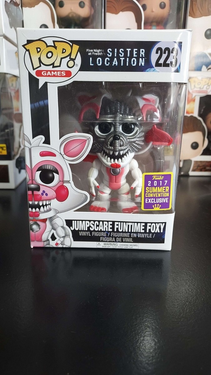 Jumpscare Funtime Foxy Funko Pop! #223 FNaF - SDCC Hot Topic