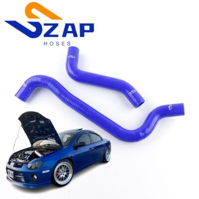 Red Silicone Coolant Radiator Hose Kit For 2001-2005 Dodge Neon SRT-4 (2.4L) - 5 Year Warranty