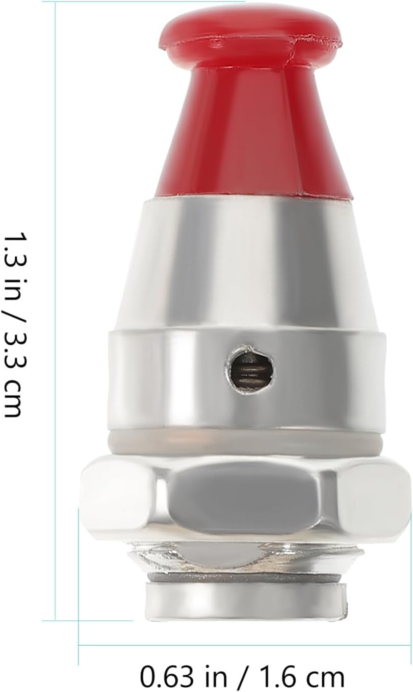 4Pcs Pressure Cooker Jigger Valve with Exhaust Rod, 1.3Inch Cooker