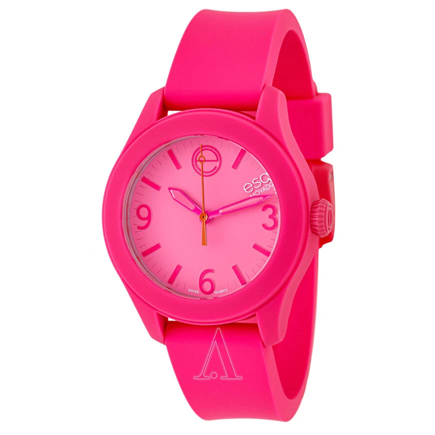 Reloj pulsera ESQ Movado ONE para mujer 36 mm acero silicona movimiento suizo cuarzo Foto 2 de 4