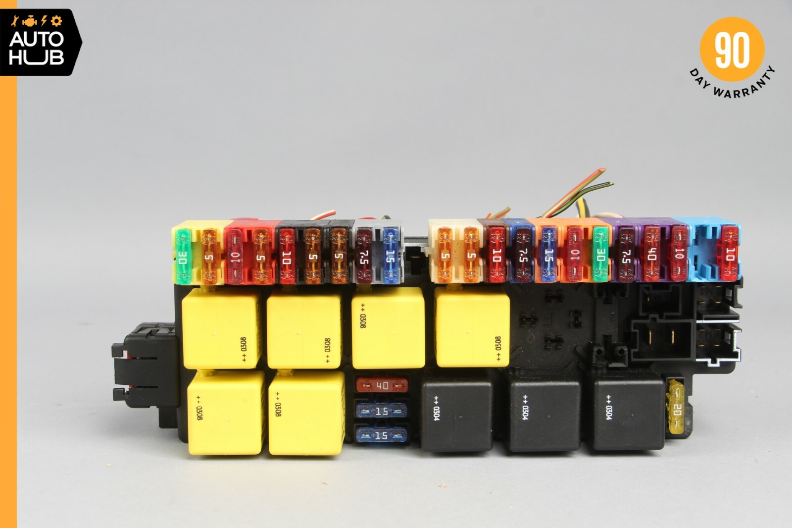 03-12 Mercedes R230 SL500 SL550 Front Left SAM Fuse Box Control Module OEM