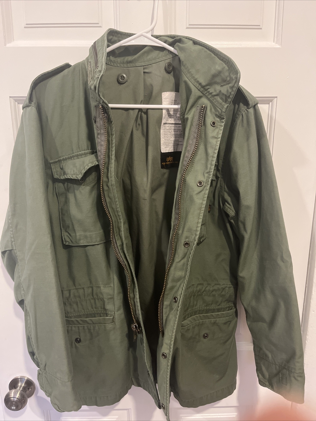 Alpha industries M65 Field Jacket, Olive Green, Extra… Gem