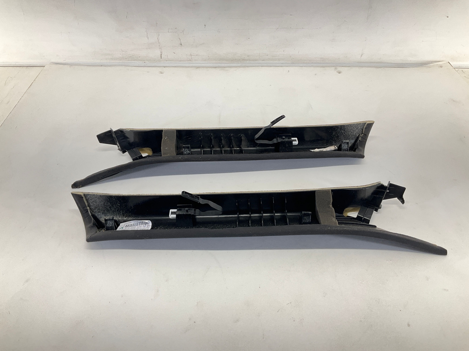 14-20 Maserati Ghibli Front Left & Right Side A-Pillar Cover Panels OEM CM