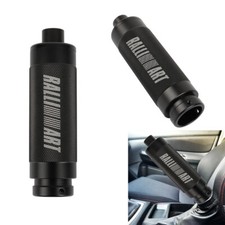 1pcs Ralliart Black Aluminum Car Handle Hand Brake Sleeve Universal Fitment